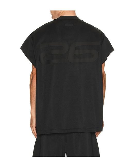 Fear Of God Black 90's Muscle Tee for men