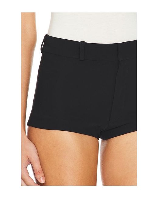 Amanda Uprichard Black Caresse Shorts