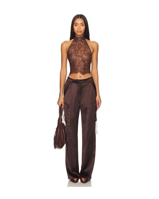 retroféte Brown Andre Pant