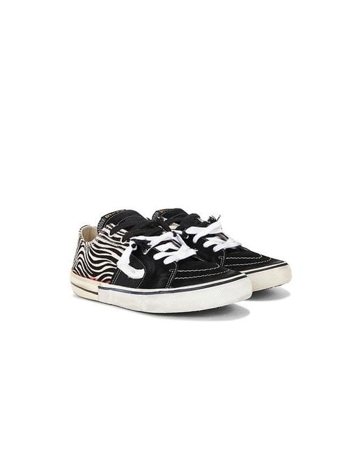 Paul Esterlin Black Caly Star Low Sneakers for men