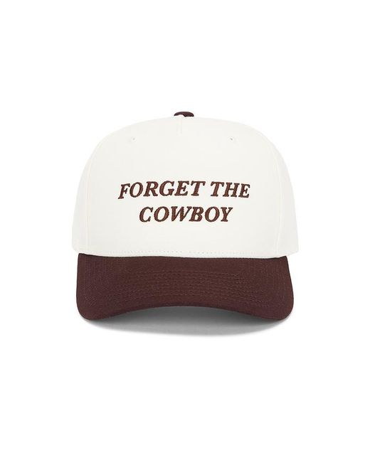 Brixton Brown Basecap Forget The Cowboy