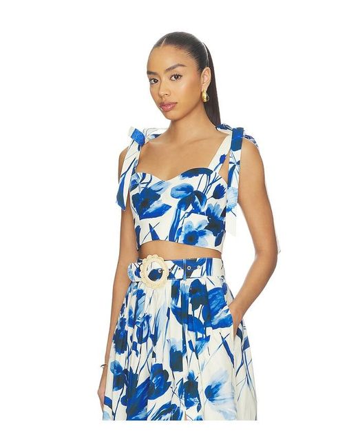 Cara Cara Blue Faiza Top