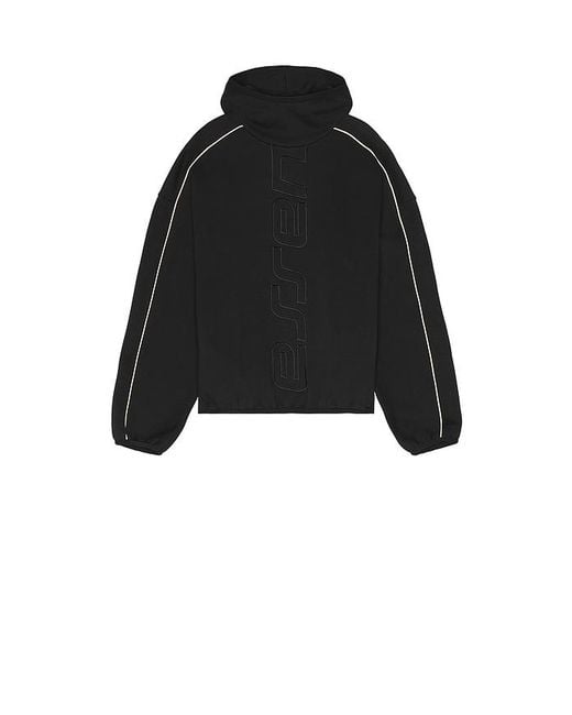 Fear Of God Black Active Trace Modern Fleece Hoodie for men