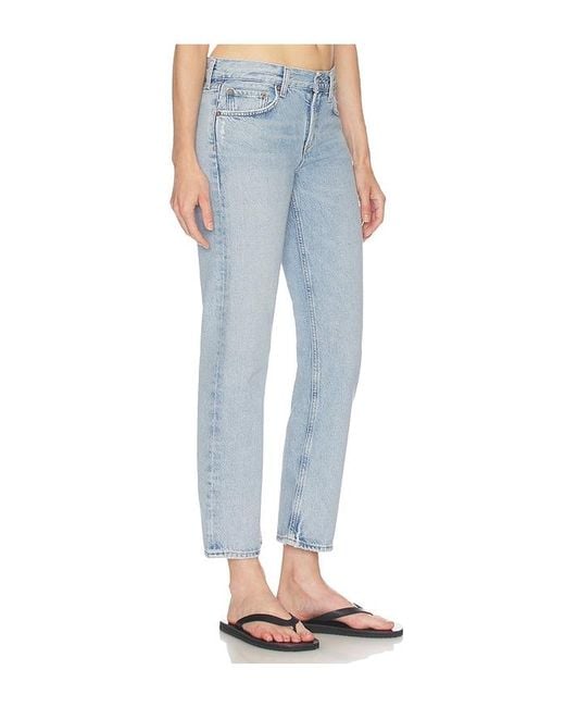 Agolde Blue Stovepipe Jean