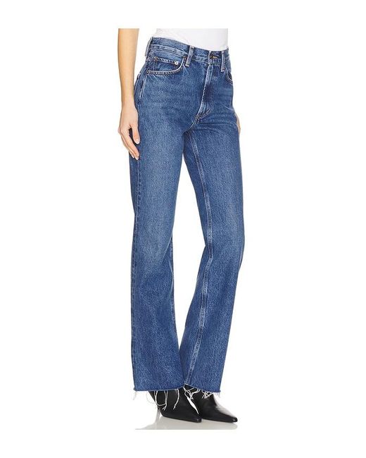 Agolde Leena ブーツカット Blue