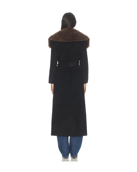 Susanna Chow Blue X Revolve Sloane Cashmere Shearling Coat