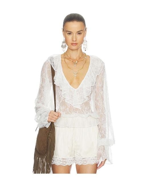 Tularosa White Marie Top