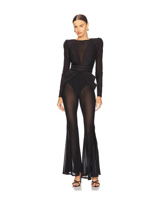 Zhivago Black Jumpsuit Empty Streets