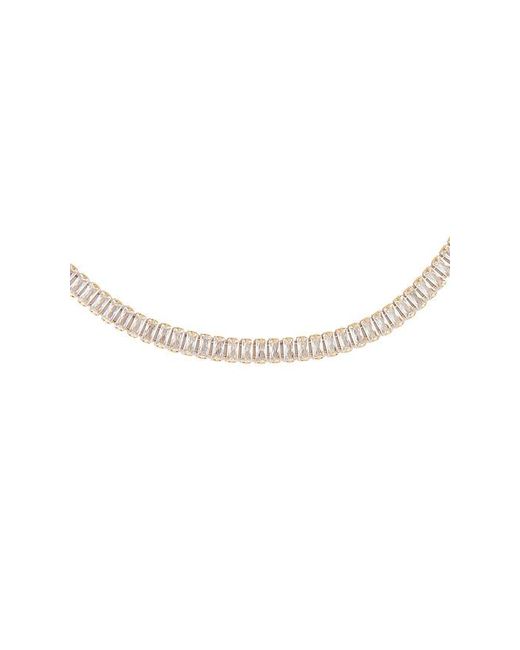 petit moments White Tennis Necklace