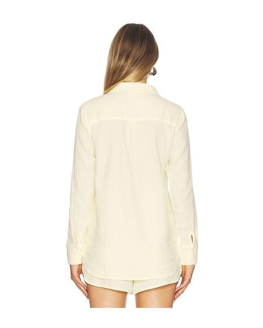 Bobi Natural Button Down Shirt