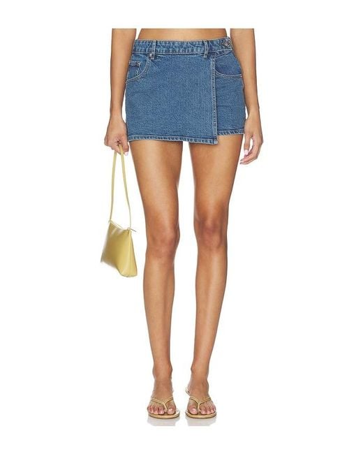 Steve Madden Blue Brightin Skort