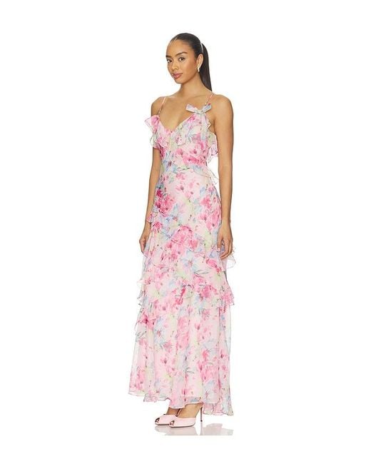 Astr Pink Amiya Dress