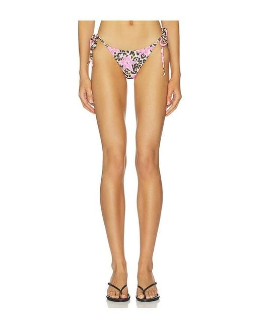 superdown White Kalia Bikini Bottom