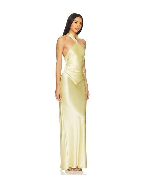 retroféte Metallic Ester Dress
