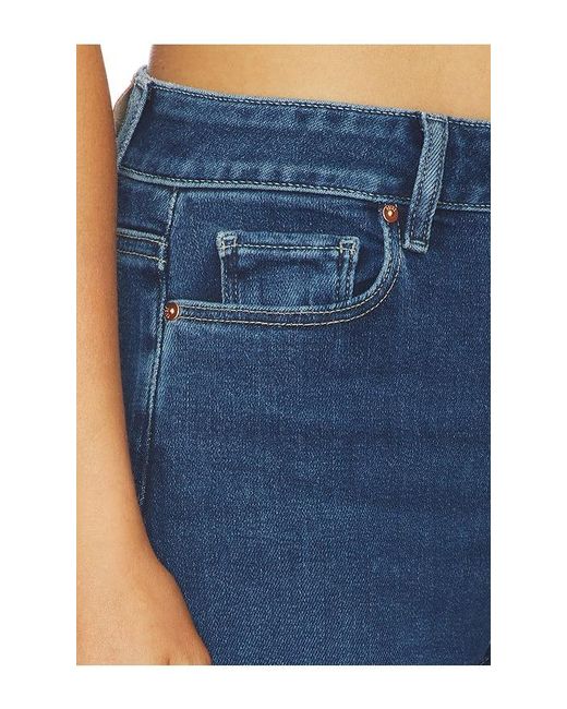 PAIGE Blue Anessa Wide Leg Jeans