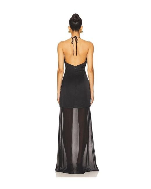 House of Harlow 1960 Black X Revolve Taylor Gown
