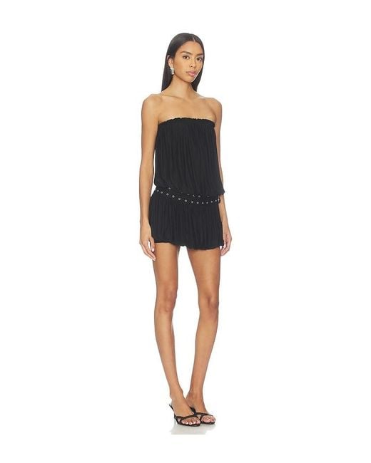 With Jean Black Luca Dress