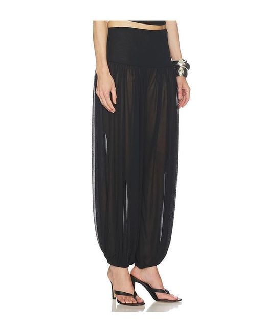 Camila Coelho Black Emmaline Pant