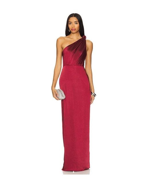 Lovers + Friends Red Abendkleid Bella