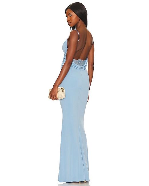 Katie May Blue X Revolve Surreal Gown