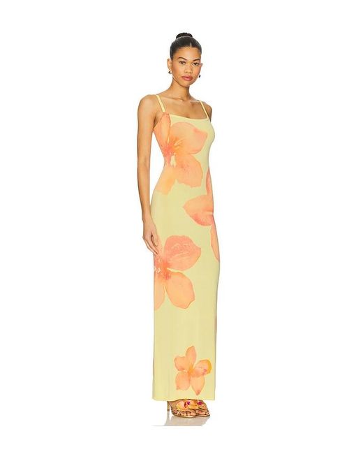 Lovers + Friends Metallic Abi Maxi Dress