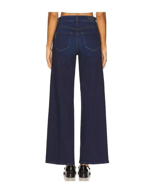 PAIGE Blue Anessa Wide Leg Jeans