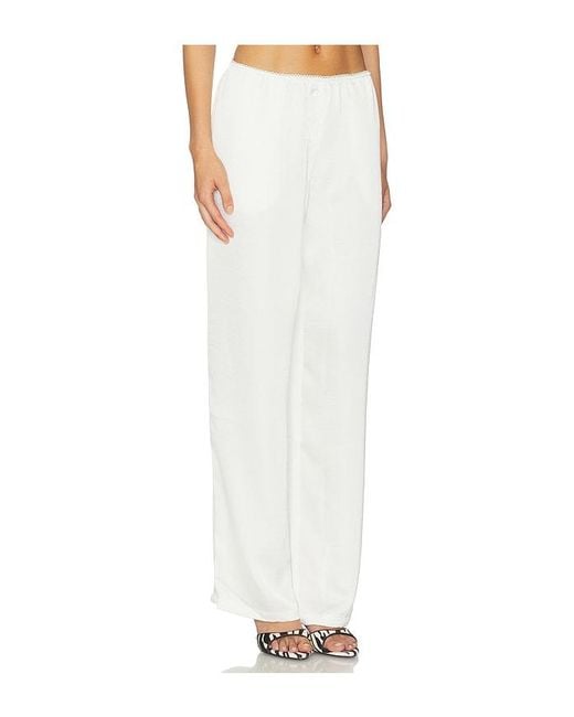 Lioness White Bloom Pant