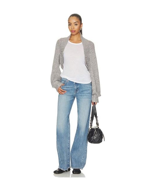 Free People White Opal Shrug