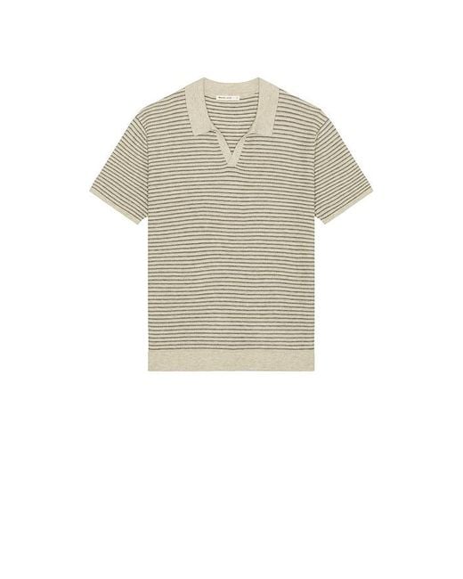 Marine Layer White Liam Sweater Polo for men
