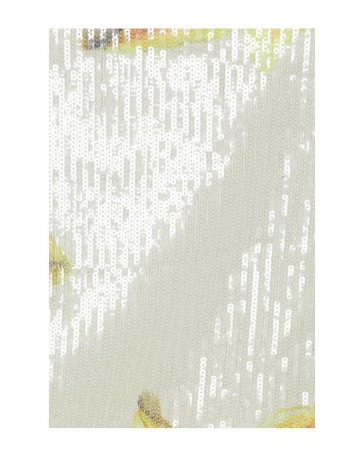 Juliet Johnstone Natural Sequin Disco Dress