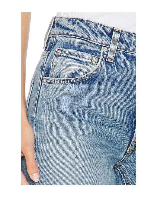 GRLFRND Blue Melanie High Rise Boot Cut