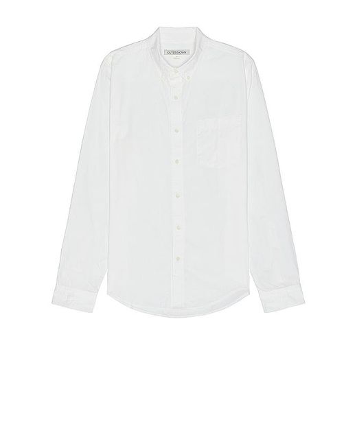 Outerknown White The Studio Shirt for men