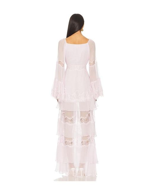 LoveShackFancy Pink Devina Dress