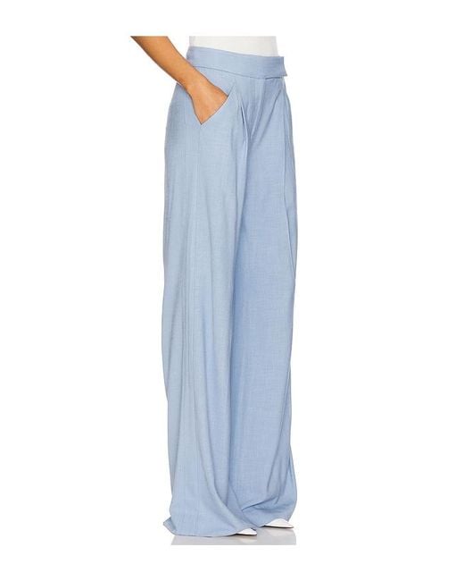 Veronica Beard Blue Marbeau Pant