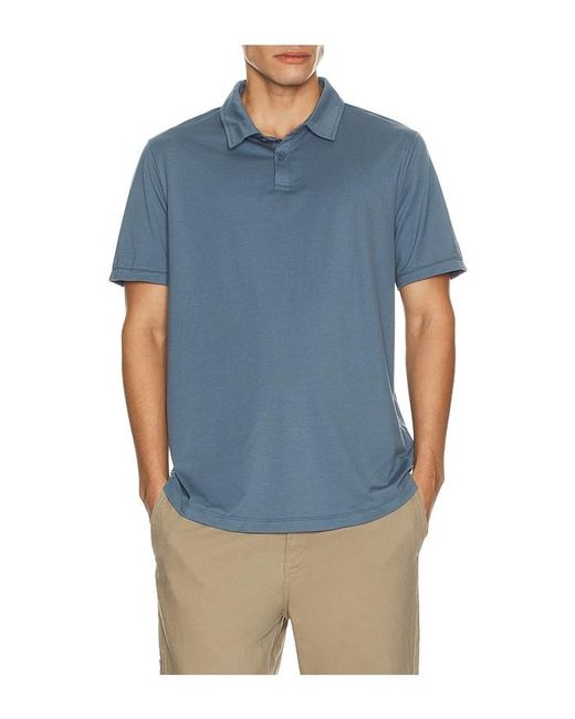 Cuts Blue Ao Polo for men