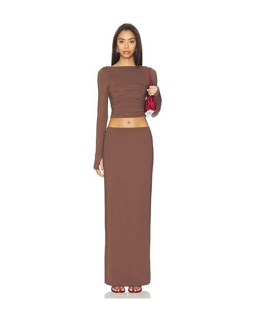 Nakedvice Red The Ledger Top