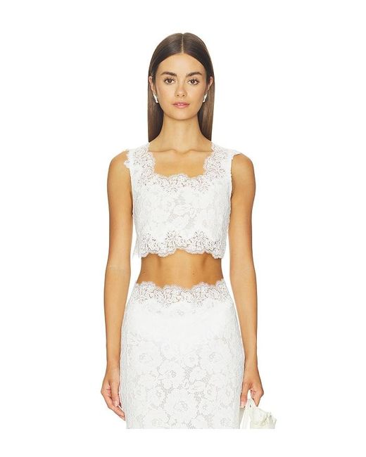 Lovers + Friends White Ember Top