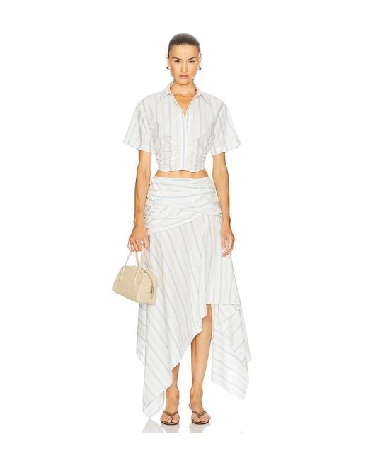 Camila Coelho White Teagan Top
