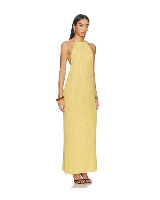 Nbd Metallic Kusum Maxi Dress