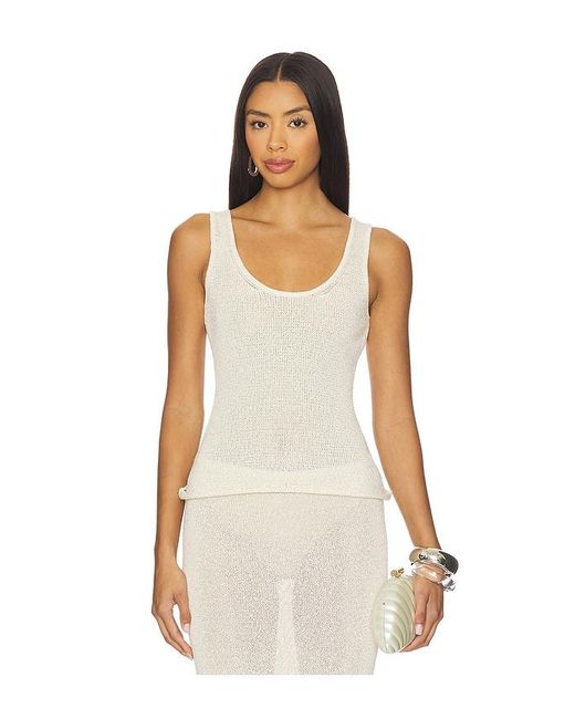 Asta Resort White Ana Top