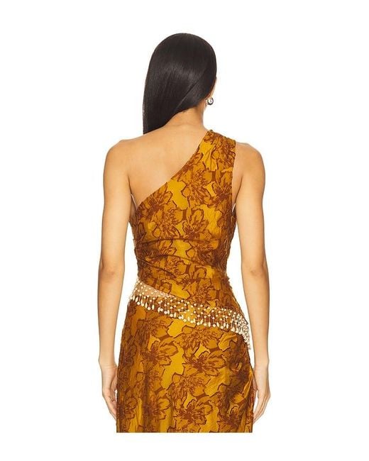 House of Harlow 1960 Orange X Revolve Gema Top
