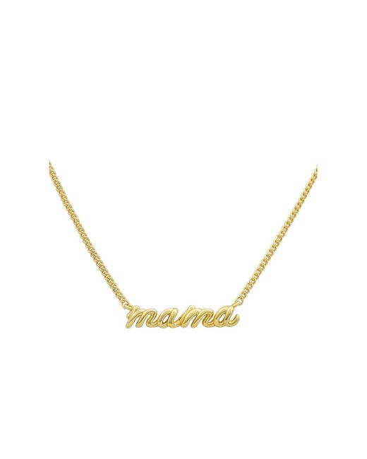 Buy Kendra Scott Mama Script Strand Necklace In Metallic - Silver At 40%  Off | Editorialist