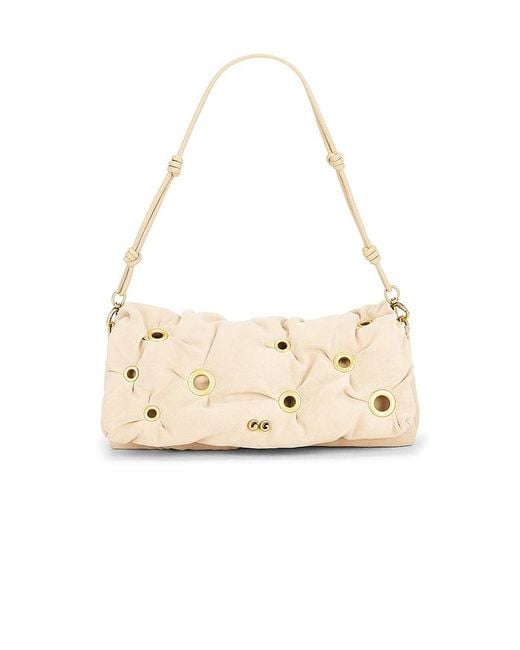 Cult Gaia White Amalia Clutch
