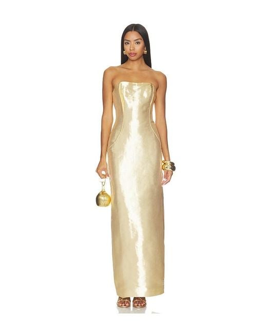 Cult Gaia White Ficklin Gown