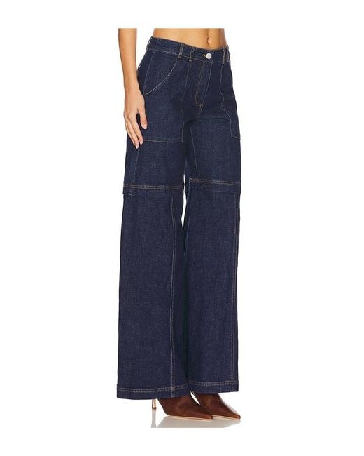 Amanda Uprichard Blue Heritage Wash Brady Jeans