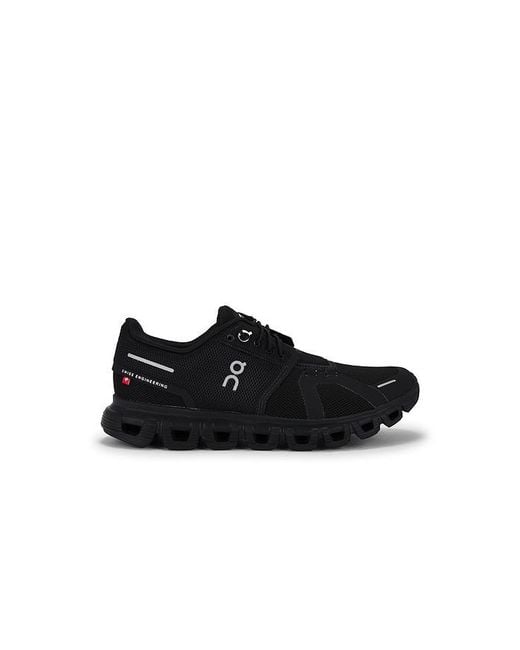 On Shoes Black Cloud 6 Sneaker for men