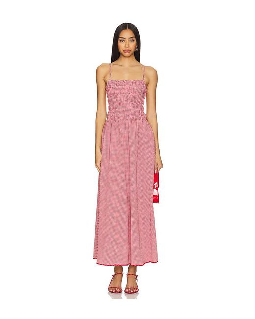Solid & Striped Pink X Revolve Delta Dress