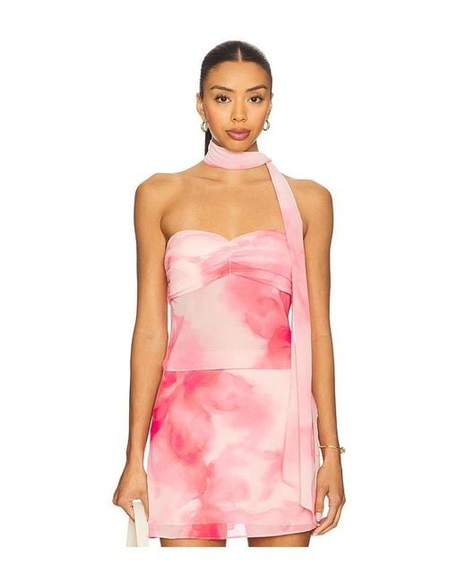 Lovers + Friends Pink Mariah Top