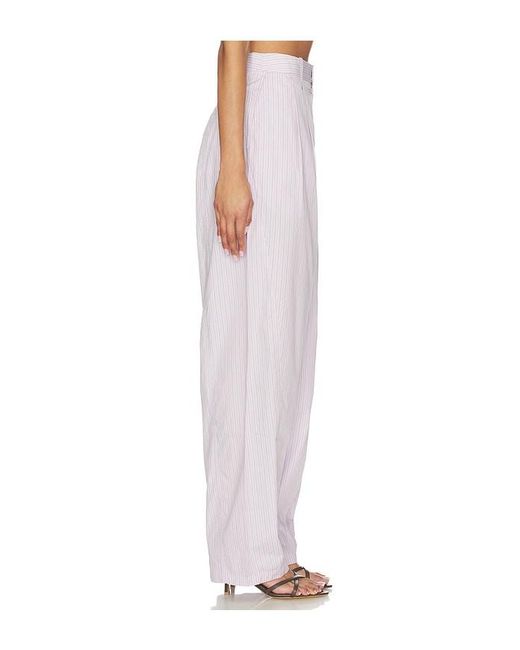 Ronny Kobo White Davika Pant