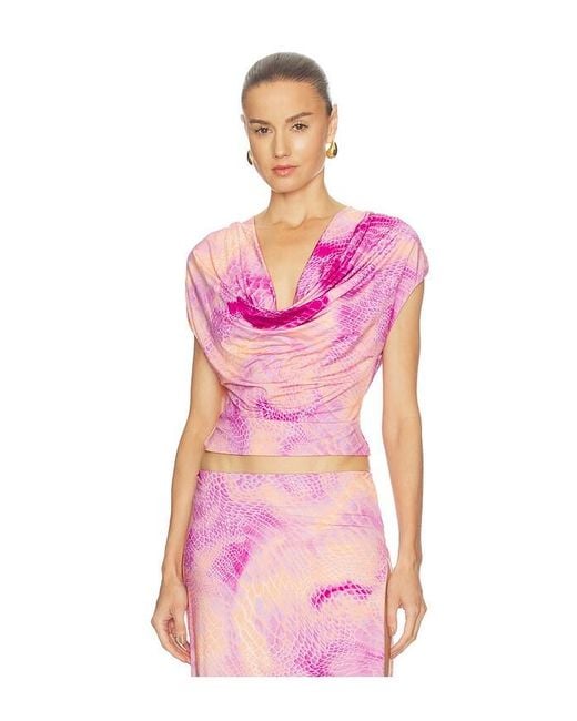 AFRM Pink Dexter Top